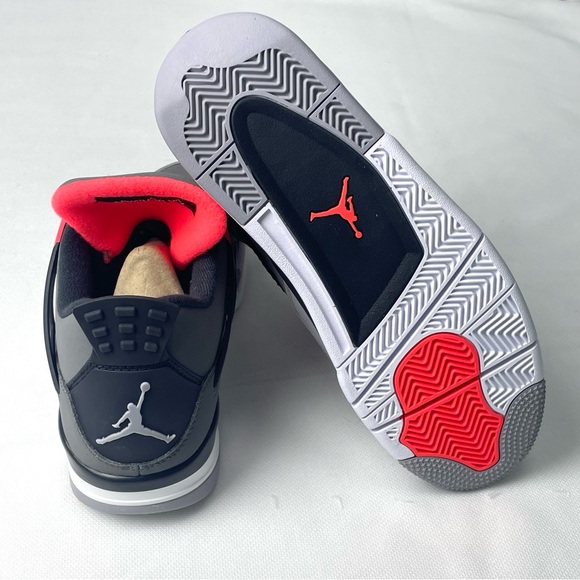 Brand New Retro 4 ‘Infrared’, Men's Sleek Trainers Sneakers - Picture 6 of 8